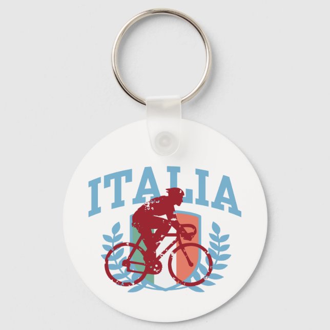 Porte-clés Italia Cycling (mâle) (Recto)