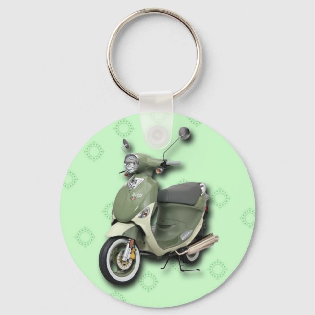 Porte-clés Italia Genuine Buddy International scooter (Recto)
