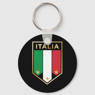 Porte-clés Italia Print - Fier d'être Italien - Maillot de Fo