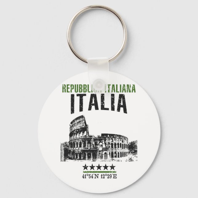 Porte-clés Italie (Recto)