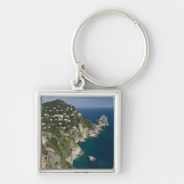 Porte-clés ITALIE, Campanie, (Baie de Naples), CAPRI : (Devant)