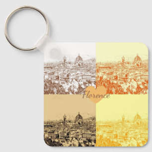 Porte-clés Italie customisée Florence Photographie