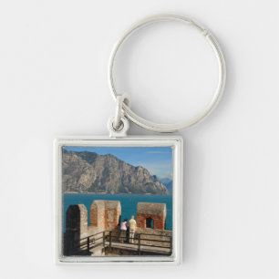 Porte-clés Italie, Malcesine, vue depuis la tour du château d