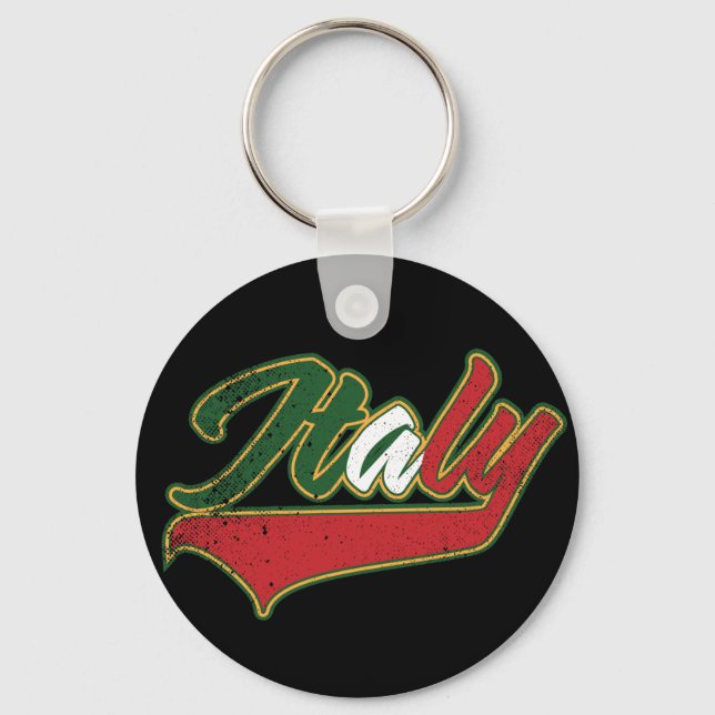 Porte-clés Italie Rétro (Recto)