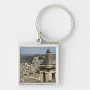 Porte-clés ITALIE, Sicile, RAGUSA IBLA : Vue de la ville et S