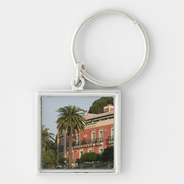 Porte-clés ITALIE, Sicile, TAORMINE : Hôtel Schuler (Devant)