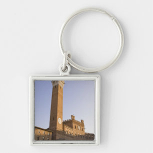 Porte-clés Italie, Toscane, Sienne. Torre del Mangia sur