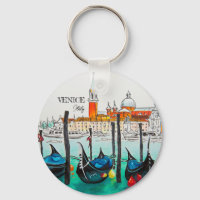 Italie Voyage - VENICE aquarelle souvenir