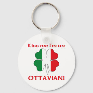 Porte-clés Italiens personnalisés m'embrassent que je suis