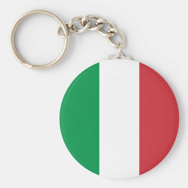 Porte-clés Italy (Italian) Flag (Devant)
