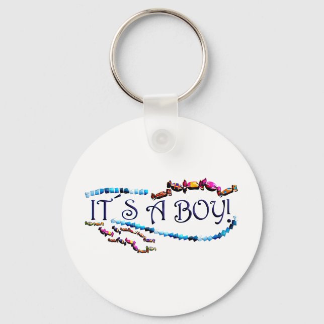 Porte-clés Its a Boy (Recto)