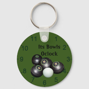 Porte-clés Its Lawn Bowls Oclock, Key Ring
