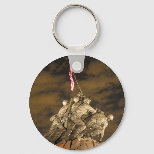 Porte-clés Iwo Jima Memorial Arlington VA (Recto)