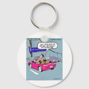 Porte-clés J’ai laissé mon cœur à San Francisco – Cadeaux et 