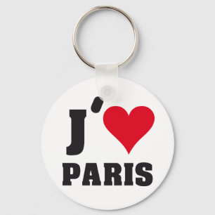 PORTE-CLÉS J´AIME PARIS