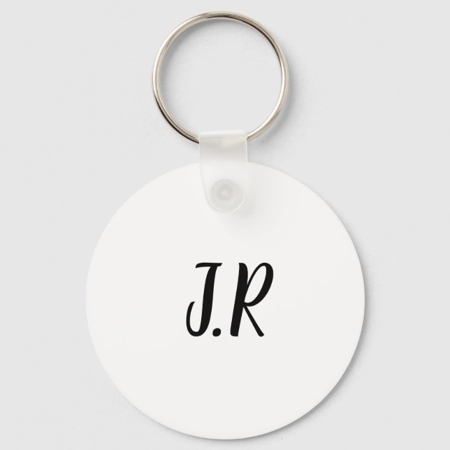 Porte-clés J.R (Recto)