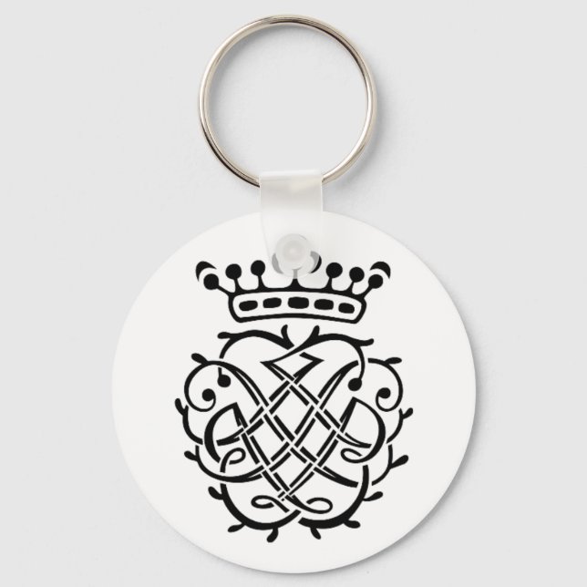 Porte-clés J.S. Bach seal (Recto)