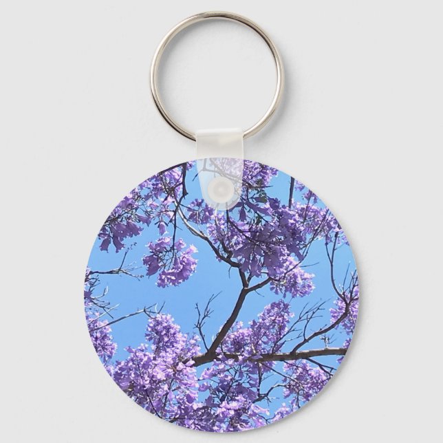 Porte-clés Jacaranda Blossoms (Recto)