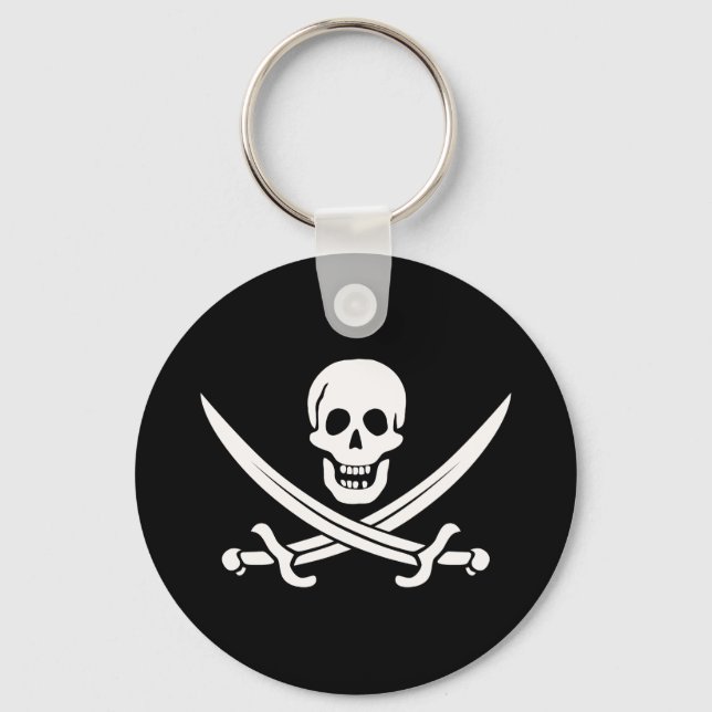 Porte-clés Jack Rackham Pirate (Recto)