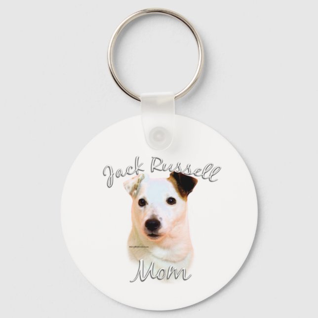 Porte-clés Jack Russell Terrier Maman 2 (Recto)