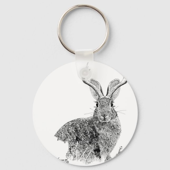 Porte-clés Jackalope (Recto)