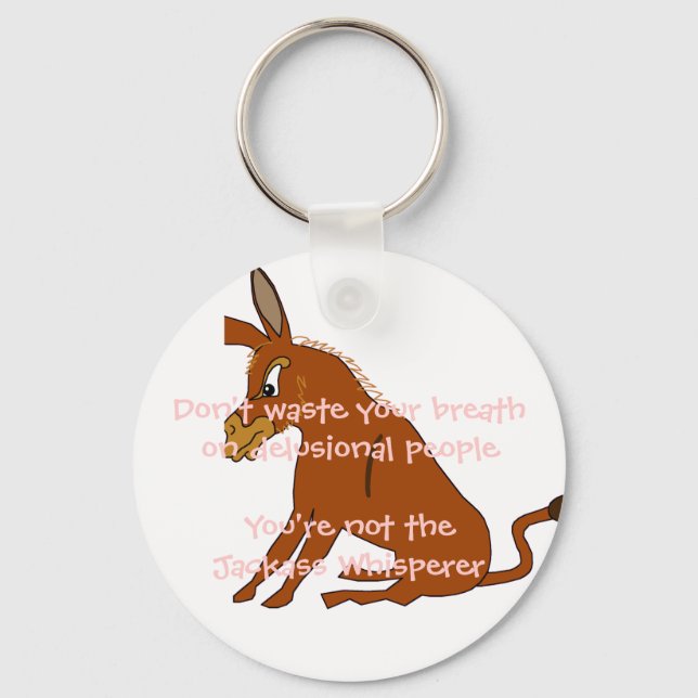 Porte-clés Jackass Whisperer (Recto)
