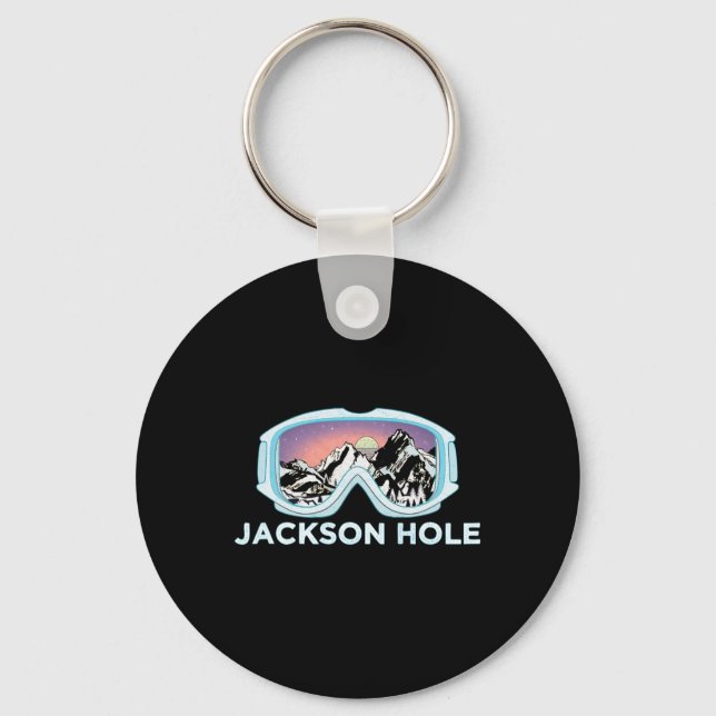 Porte-clés Jackson Hole Ski Design Jackson Hole (Recto)