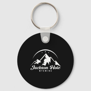 Porte-clés Jackson Hole Wyoming Station de ski Ski Snowboardi