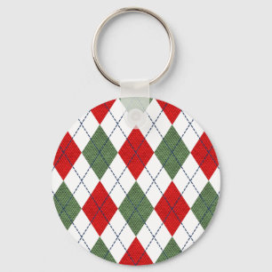 Porte-clés Jacquard de Noël