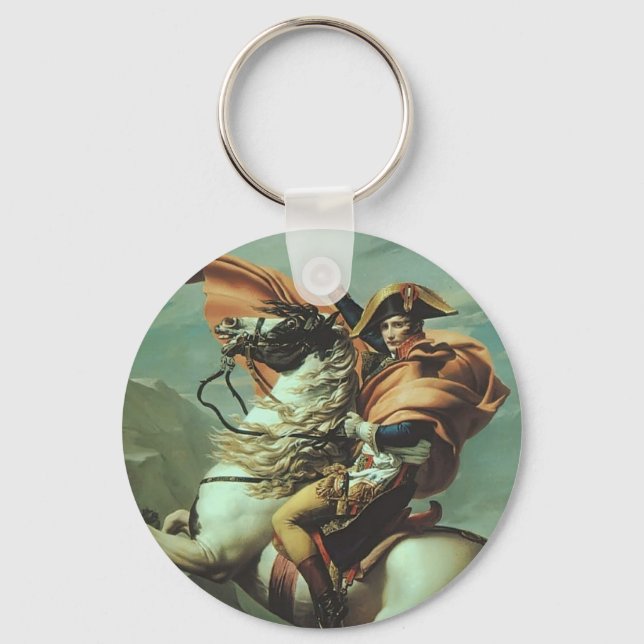 Porte-clés Jacques-David-Napoléon Traversant les Alpes (Recto)