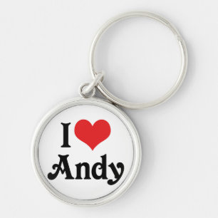 Porte-clés J'adore Andy