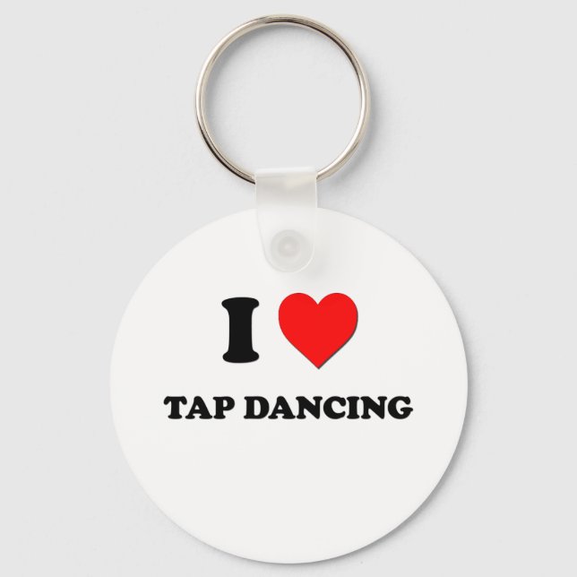 Porte-clés J'adore danser sur Tap (Recto)