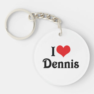 Porte-clés J'adore Dennis