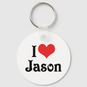 Porte-clés J'adore Jason