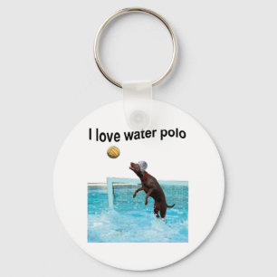 Porte-clés J'adore le water polo