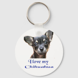 Porte-clés J'adore mon Chihuahua
