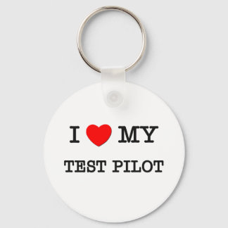 Porte-clés J'adore mon PILOTE TEST