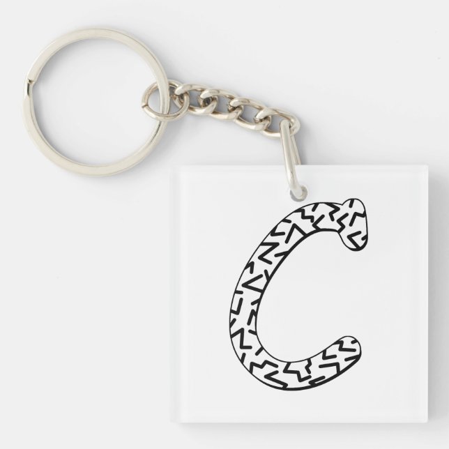 Porte-clés jaggy c (Devant)