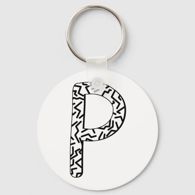 Porte-clés Jaggy P (Recto)
