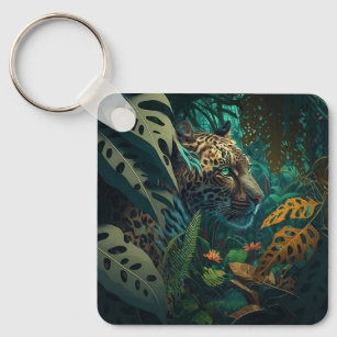 Porte-clés Jaguar Porte - clé de la jungle sauvage