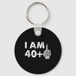 Porte-clés J'ai 41 ans Fun Skeleton Middle Fun 41st B