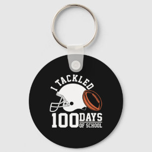 Porte-clés J'Ai Attaqué 100 Jours Football Garçons Enfants 10