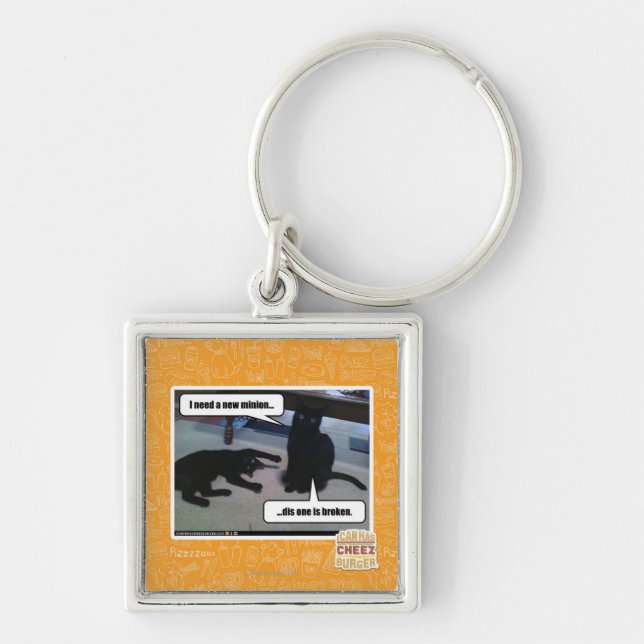 Porte-clés J'ai besoin d'un nouveau minion (Devant)