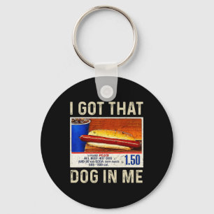 Porte-clés J'Ai Ce Chien En Moi Drôle Hotdogs Combo 4th De Ju