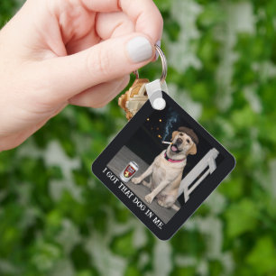 Porte-clés J'ai Ce Chien En Moi, Labrador Retriever Drôle Ani
