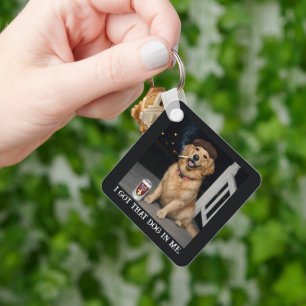Porte-clés J'ai Ce Chien En Moi, Mème Amusant De Golden Retri