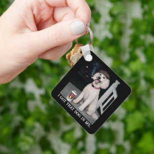 Porte-clés J'ai Ce Chien En Moi, Personnalité De Caniche Drôl