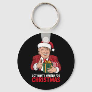 Porte-clés J'Ai Ce Que J'Ai Recherché Pour Noël Trump Xmas Fu