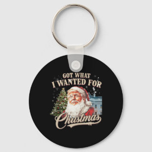 Porte-clés J'Ai Ce Que Je Suis Recherché Pour Noël Trump 2024