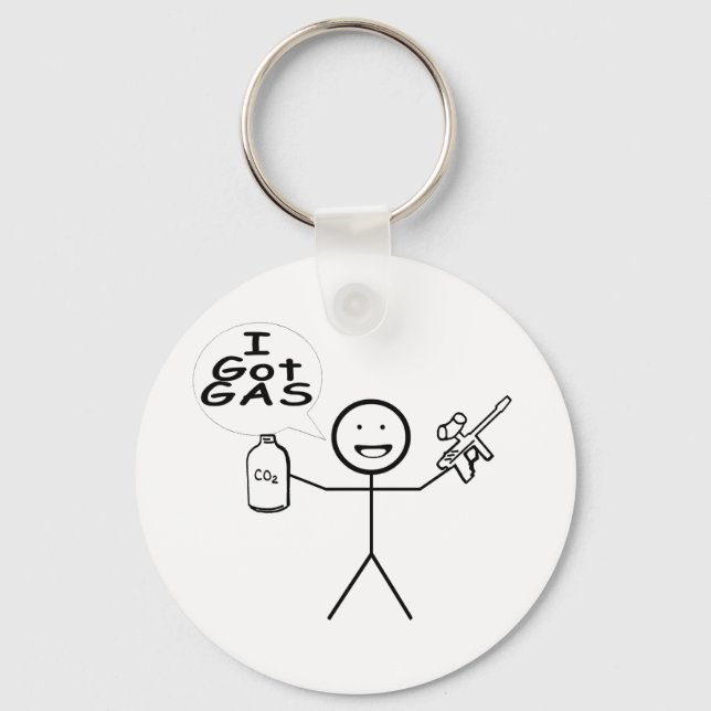 Porte-clés J'ai du gaz (Recto)